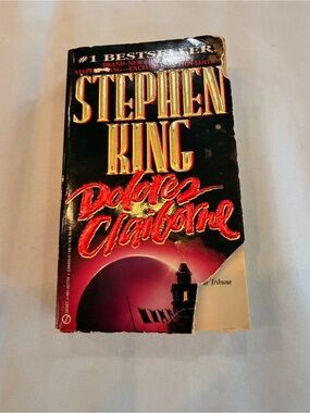 Dolores Claiborne by Stephen King Vintage First Signet Printing 1993 FAIR